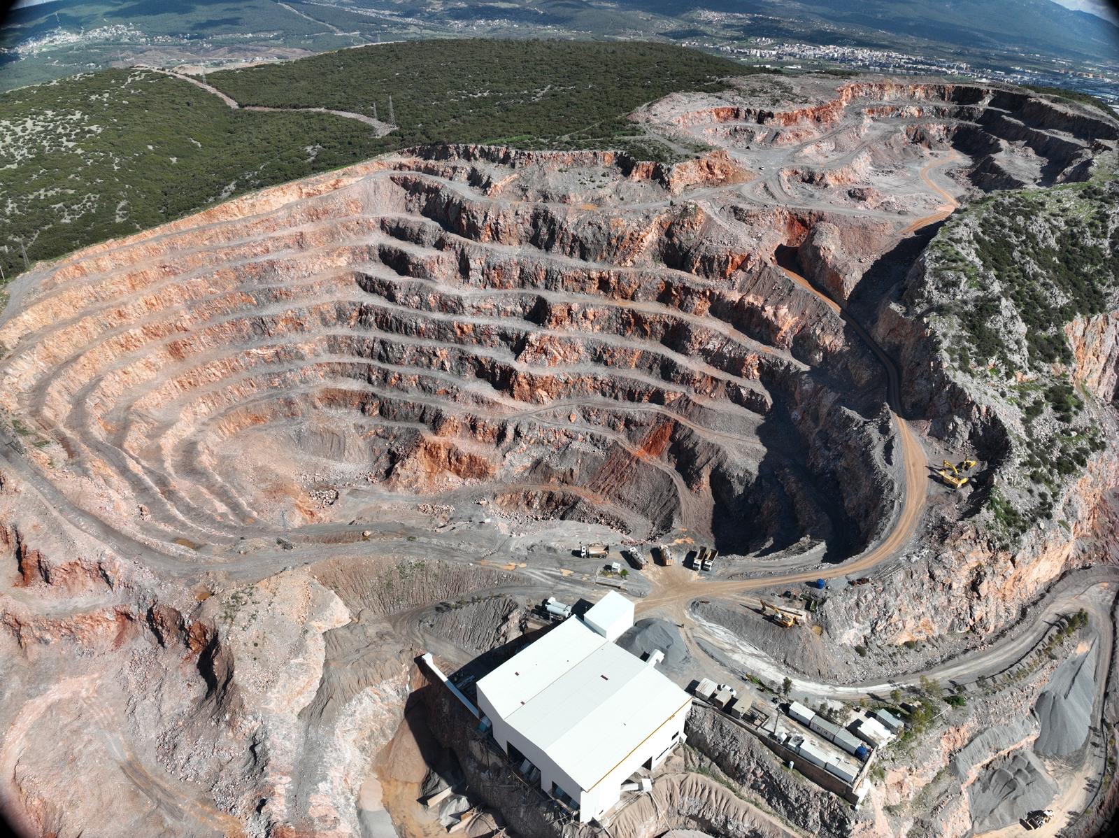 Bemaş Izmir site production and quarry image
