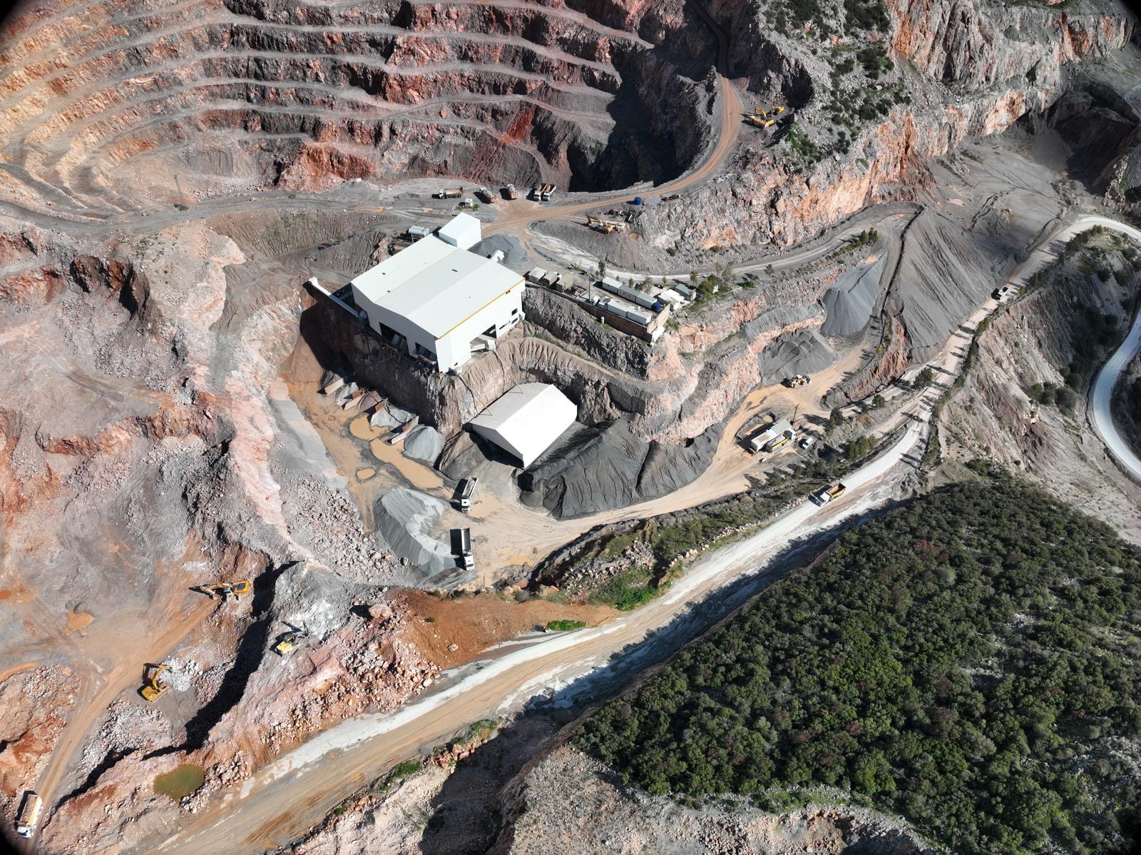 Bemaş Izmir site production and quarry image