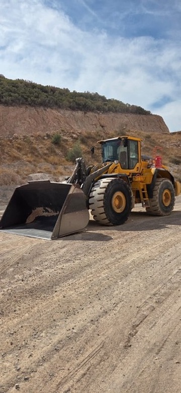 Bemaş wheel loader at the quarry site